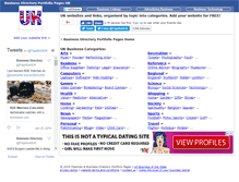 Tablet Screenshot of business-directory-pages.co.uk